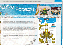 Tablet Screenshot of monikapapescu.com